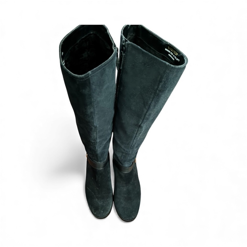 Cole Haan Black suede, tall boot
